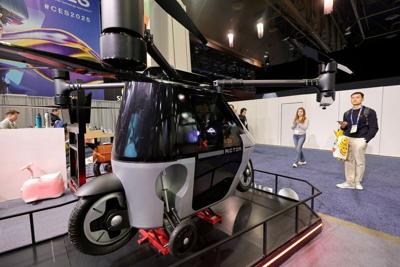 FILE PHOTO: CES 2025, an annual consumer electronics trade show, in Las Vegas