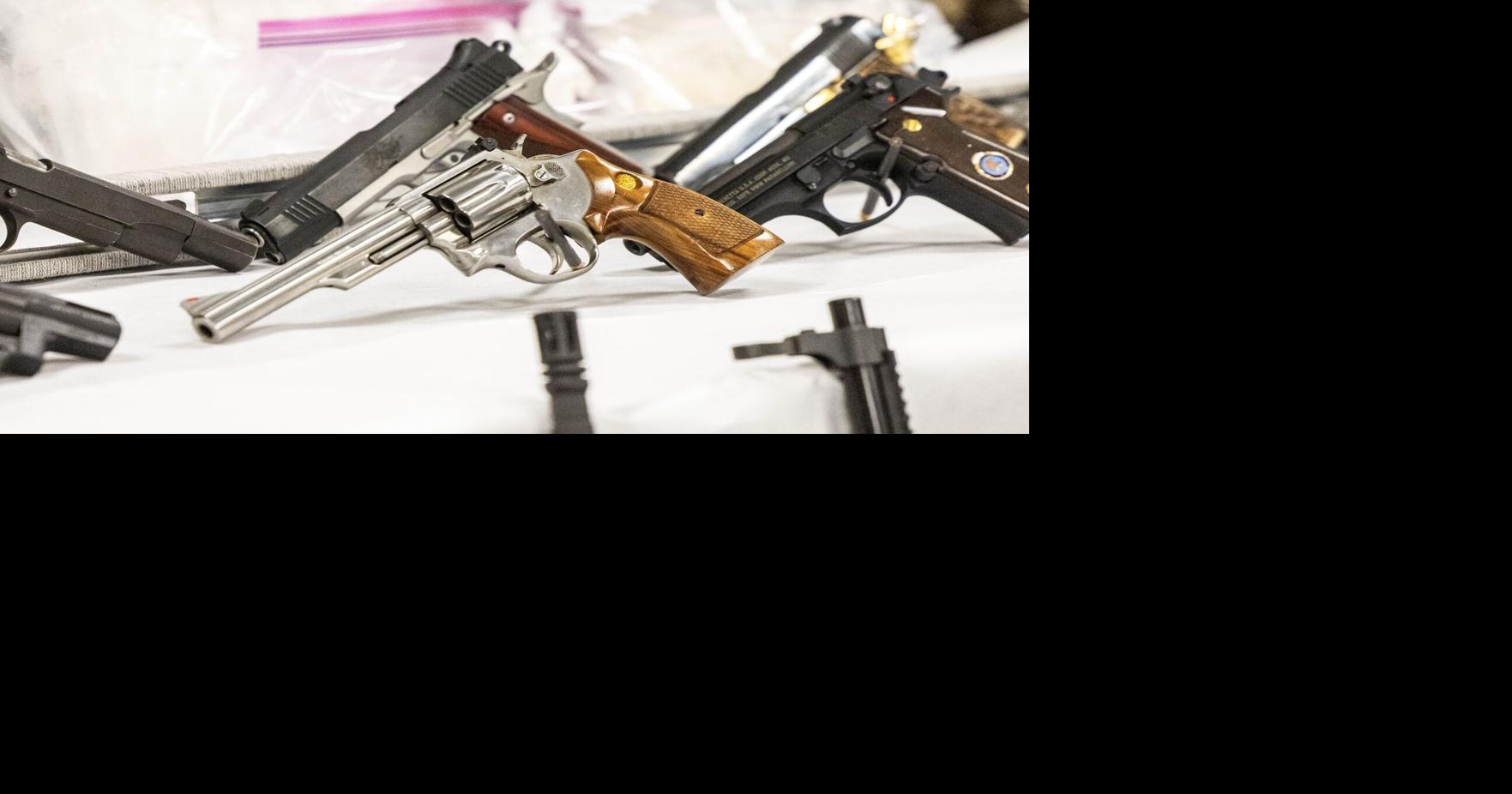 Task force seizes cash, drugs and guns