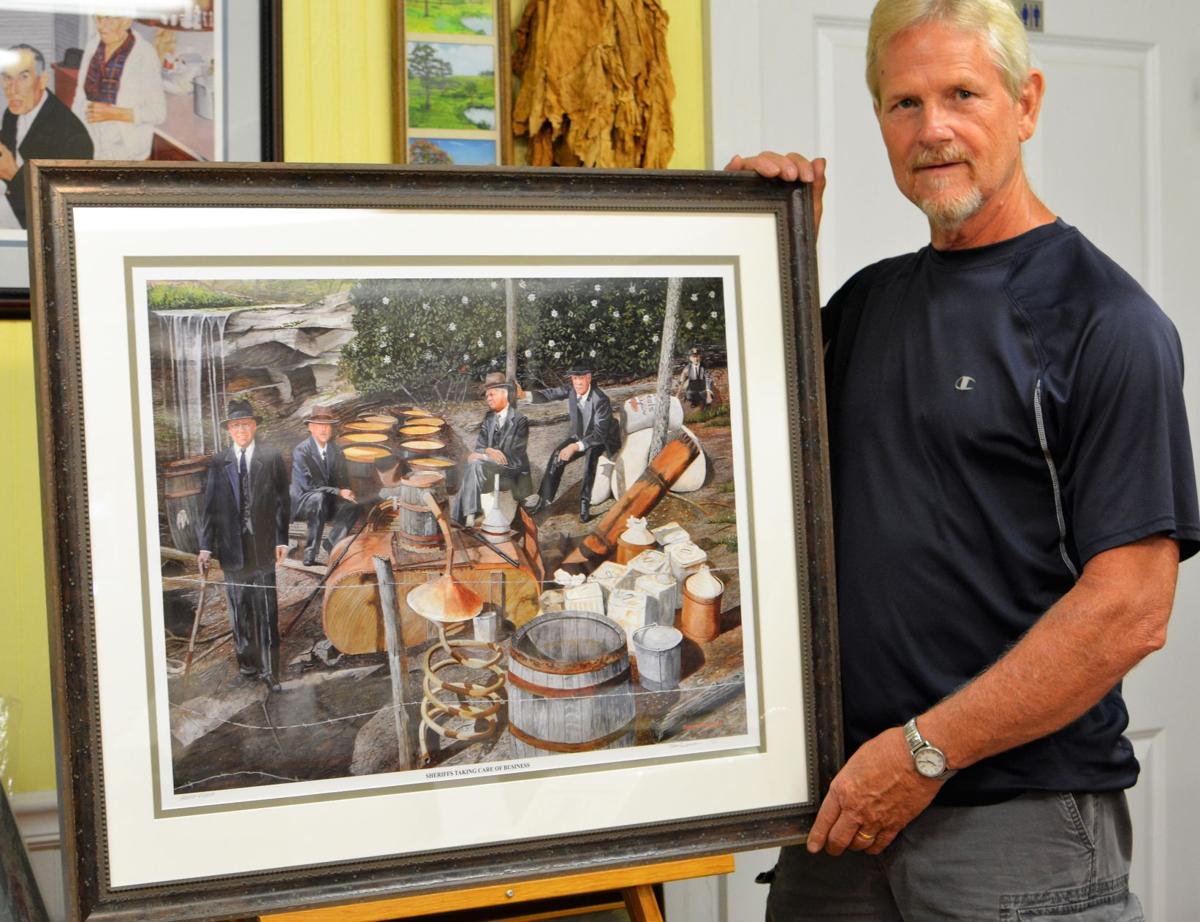 Sam Page among 3 sheriffs featured in Frank Duncan painting Latest
