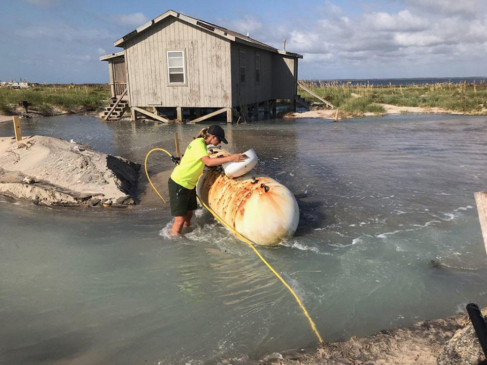 Outer Banks Beaches Impassable At High Tide Due To Surge From