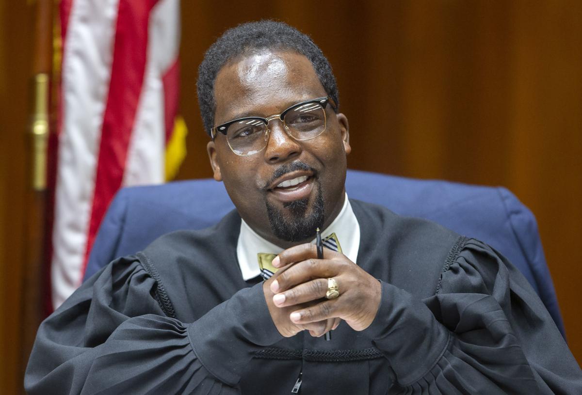 Guilford judge will be paid during suspension