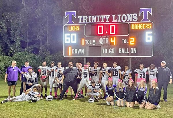 Trinity Christian rolls to sixth win with victory over Fideles