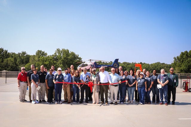 Ribbon cutting held for Upson Regional Medical Center's new helipad