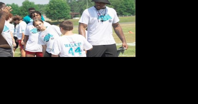 Walker hosts second annual football camp