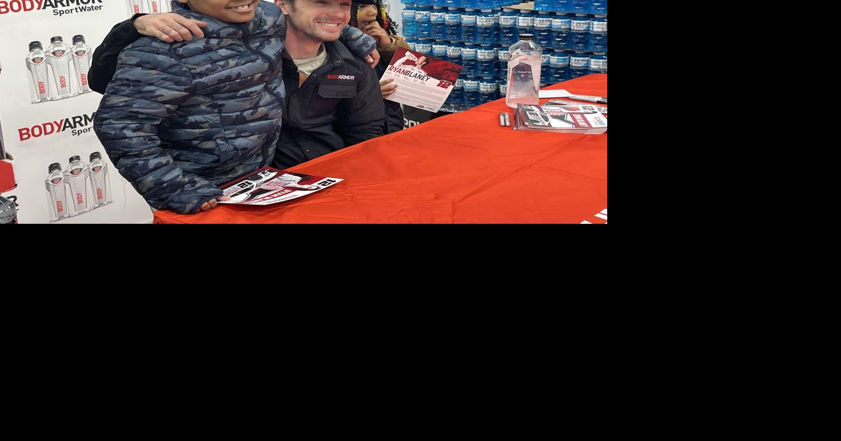 Ryan Blaney visits Griffin race fans at Kroger | Sports ...