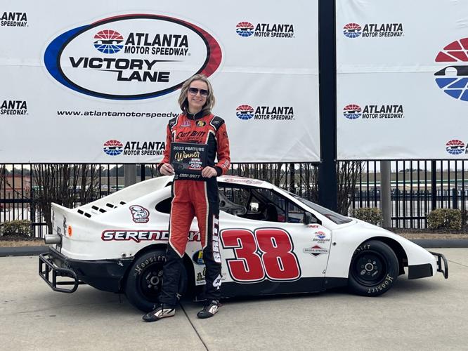 Britt leads flag-to-flag in Atlanta victory