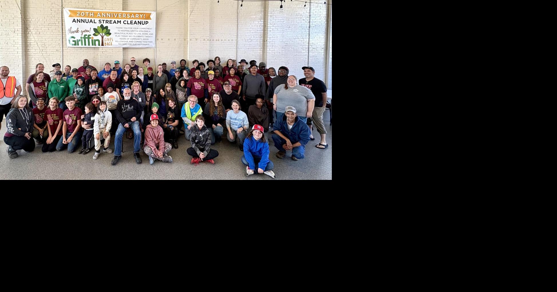 Volunteers clean up five stream sites and historic cemetery in 20th ...