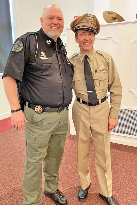 'Barney' visits Griffin