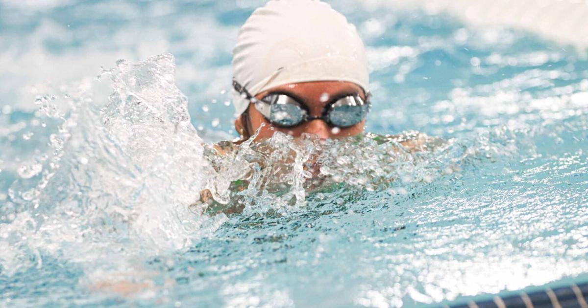 Ruby Martin Local schools compete in first swim meet of the season | Sports ...