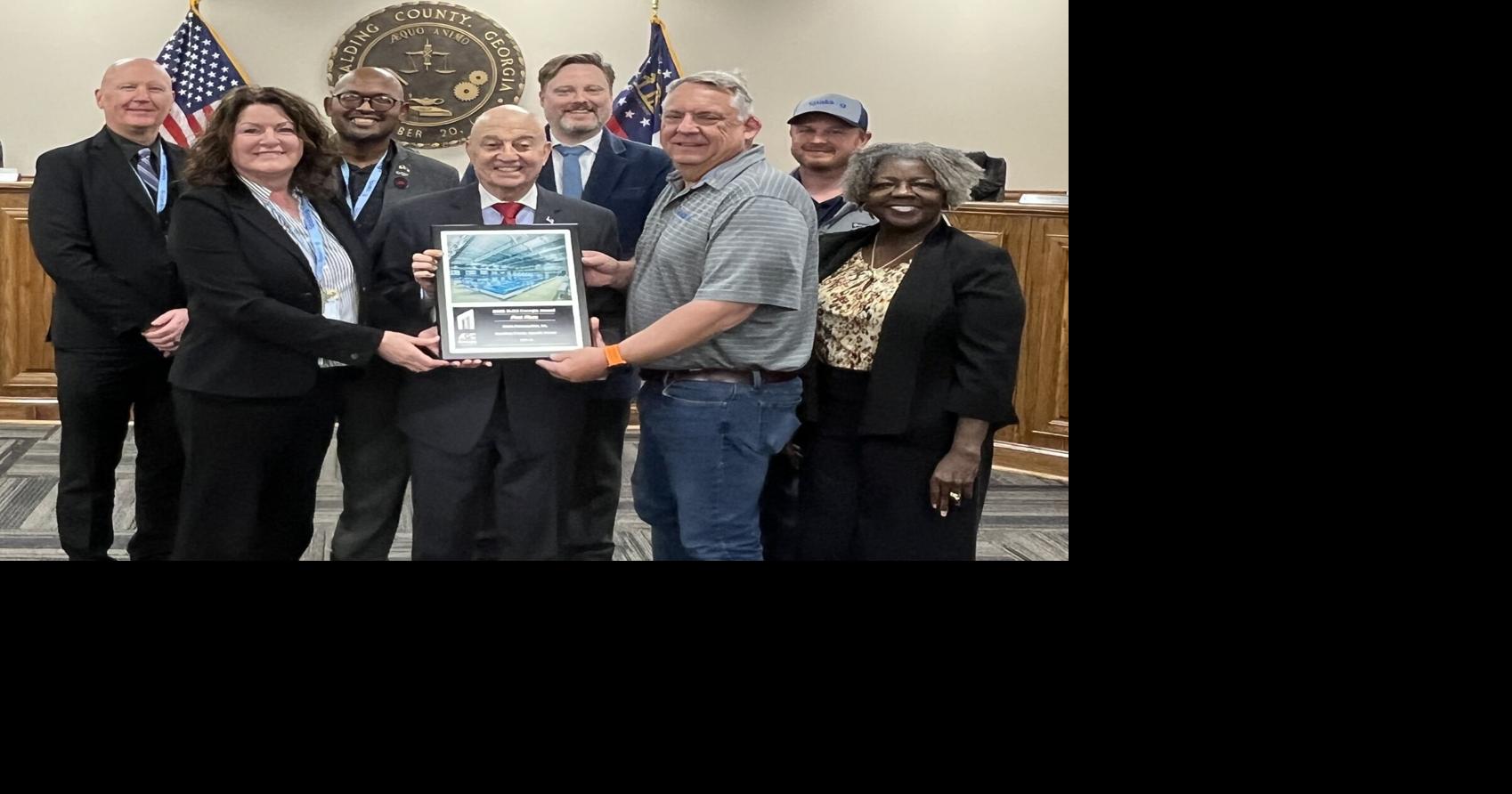 Spalding County receives Build Georgia Award for the aquatic center