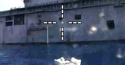 United States shows off ‘kamikaze drone boats’ in war games