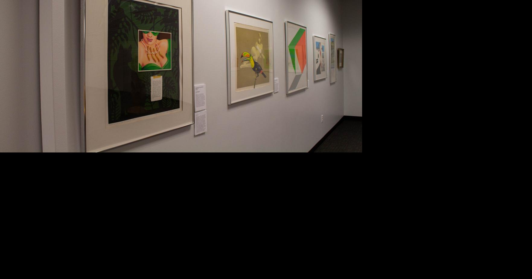 Visit the art gallery on campus