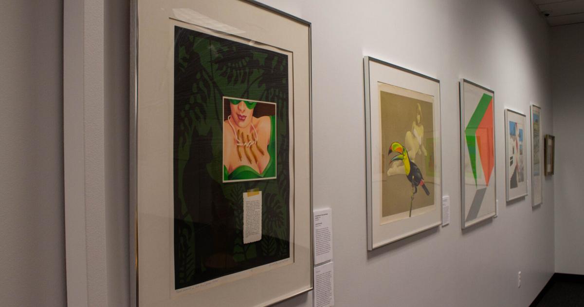 Visit the art gallery on campus