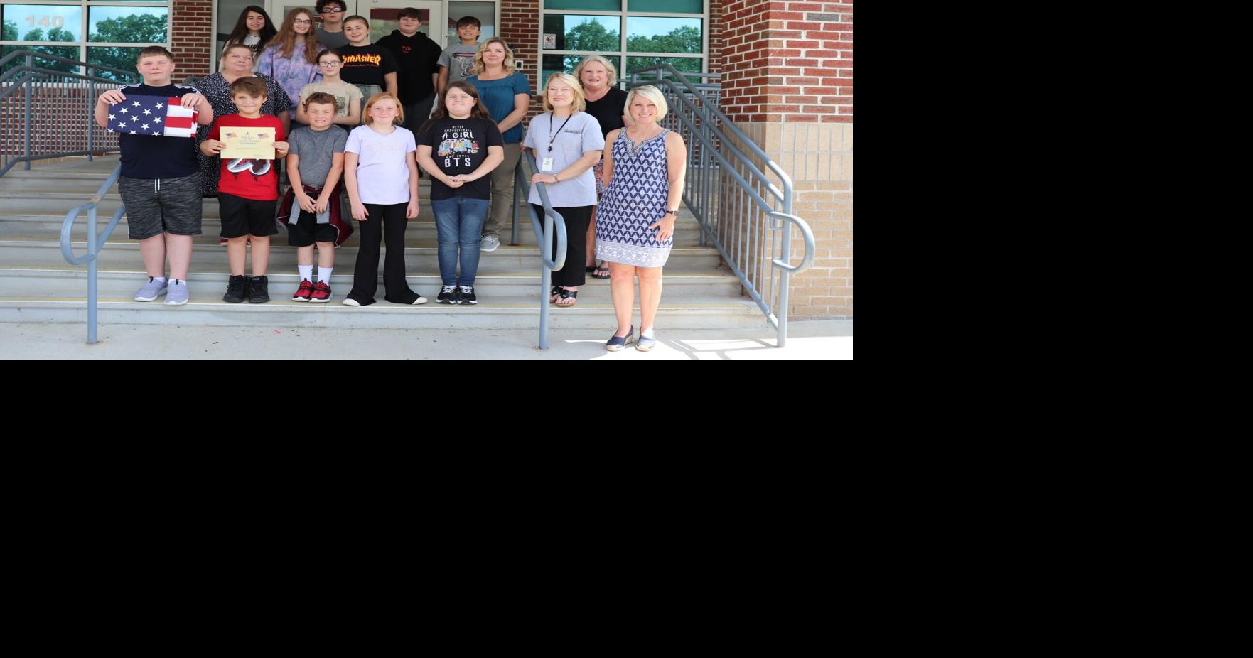 Long may they wave Coalmont Elementary receives capitol flags Local