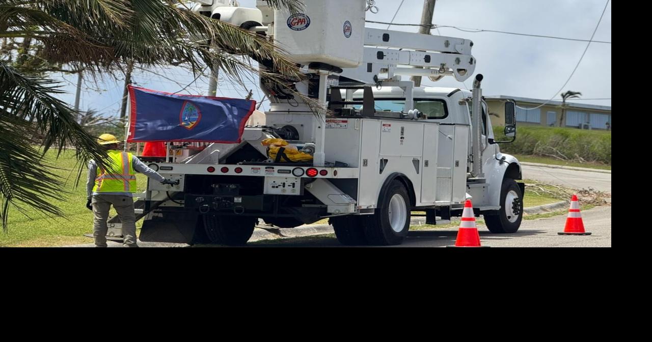 UPDATED: GPA awaits for 8 bucket trucks from Saipan, 15 line crews in the field