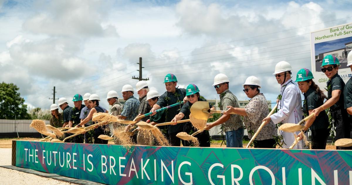 Bank of Guam starts building new branch in Dededo, 4 years after closing northern sites during pandemic
