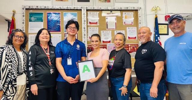 Agueda Middle School earns 'A' rating after inspection