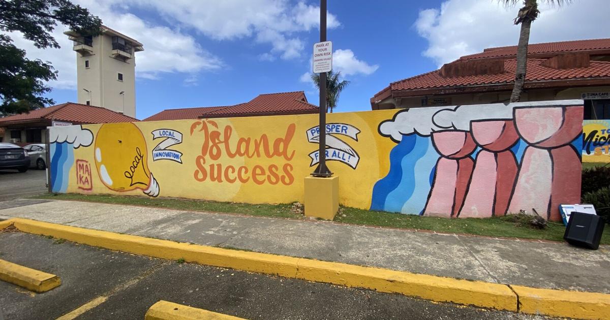 'Sustainability will always matter': G3 Art Corps unveils mural at CHamoru Village