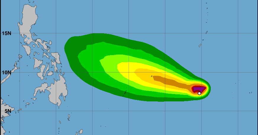 Tropical Storm Hagupit continues west through Yap, no direct threat to Marianas
