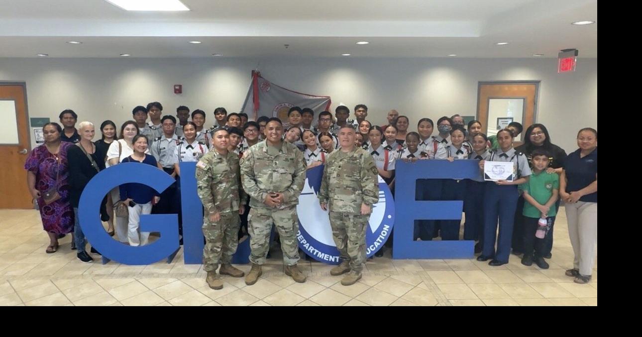 Simon Sanchez High School wins islandwide JROTC drill competition