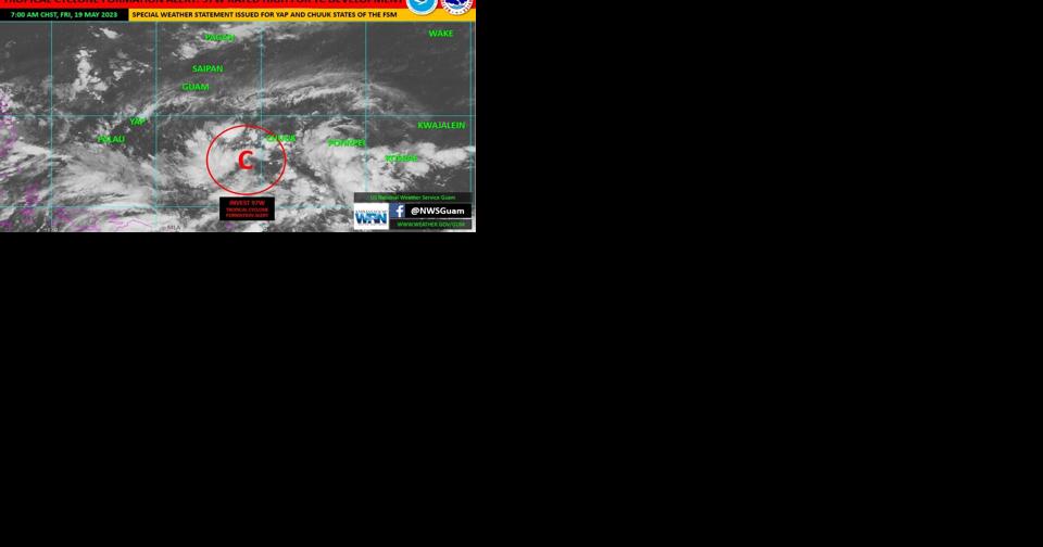 Tropical disturbance expected to impact Marianas; take action to prepare - Vimarsana News