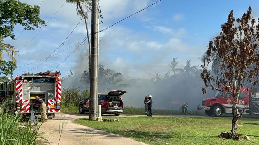 GFD responds to multiple auto fires in Dededo | News | guampdn.com