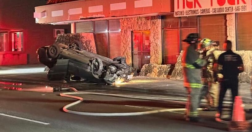 GFD: 1 person taken to GMH after vehicle overturns in Tamuning