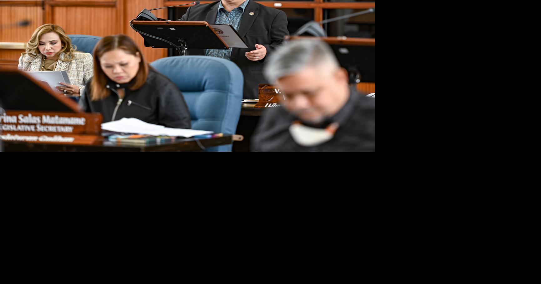 Vice Speaker Ada asks Congress panels to include 6 Guam priorities in 2027 defense policy bill