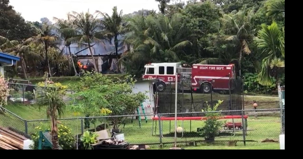 GFD responds to fire at abandoned structure in Sinajana | Local News ...