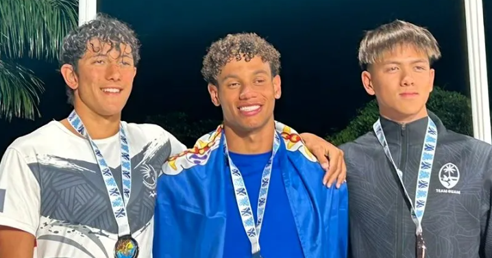 Guam swimmer Poppe wins bronze, CNMI's Aleksenko bags gold in Oceania championships