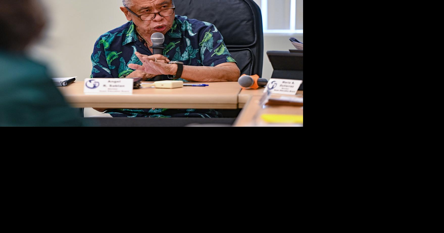 'This is going to be a disaster', 'rescind plan': Education board member Angel Sablan blasts Tiyan-Simon Sanchez High merger plan