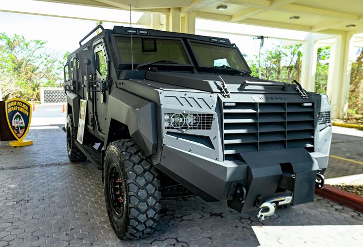 PHOTOS: GPD acquires $490K armored rescue vehicle | Multimedia ...
