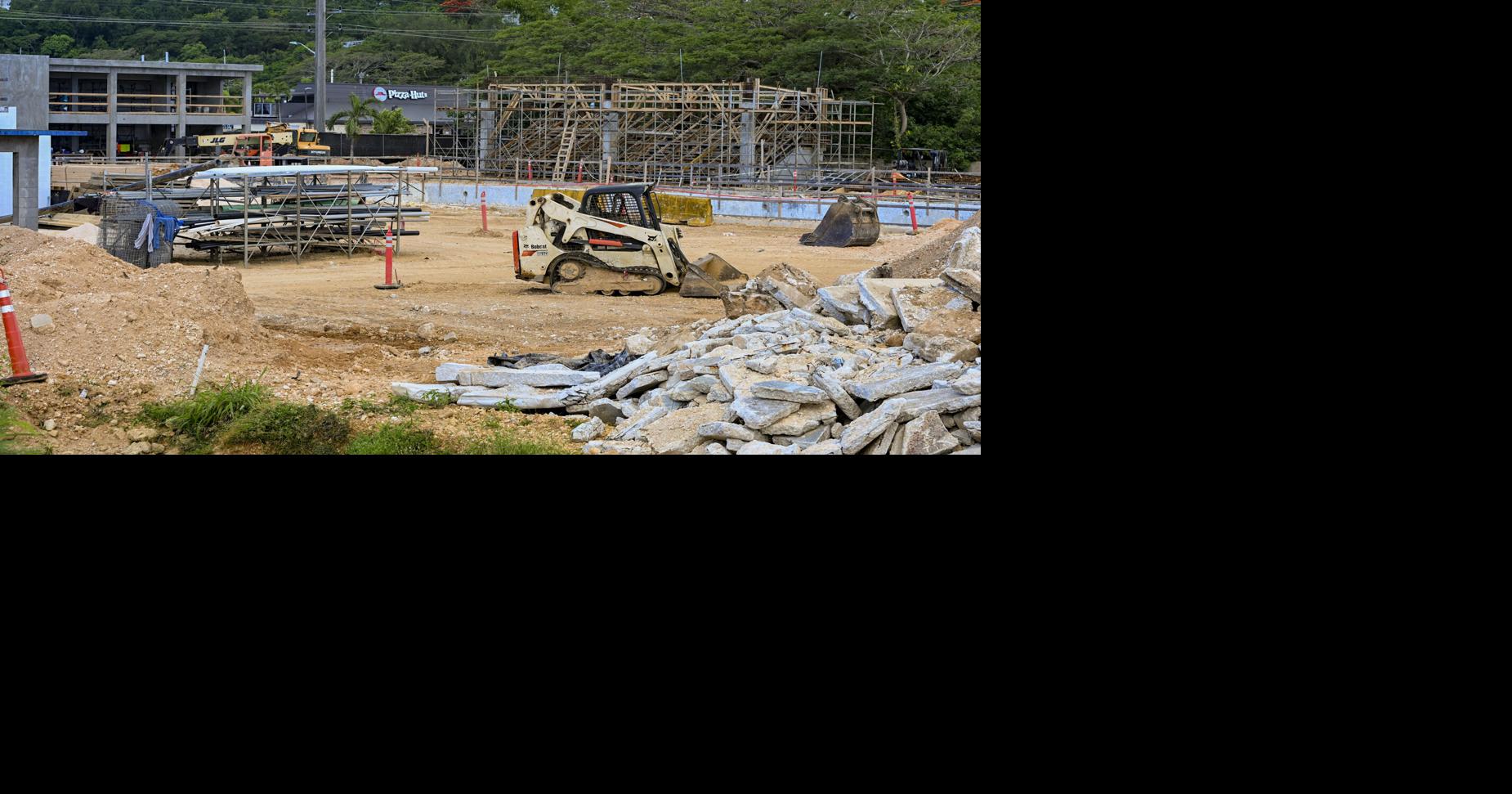Completion of $8.8M Hagåtña Pool renovation pushed to November, 50% done