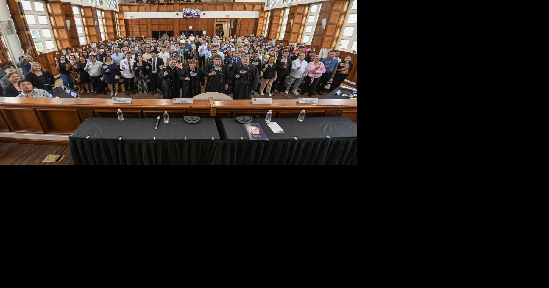 Guam welcomes 75 new US citizens as part of Organic Act celebrations