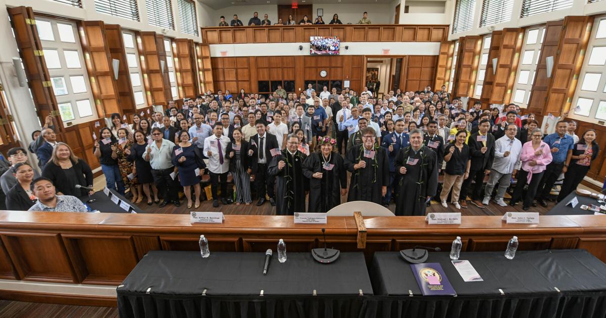 Guam welcomes 75 new US citizens as part of Organic Act celebrations