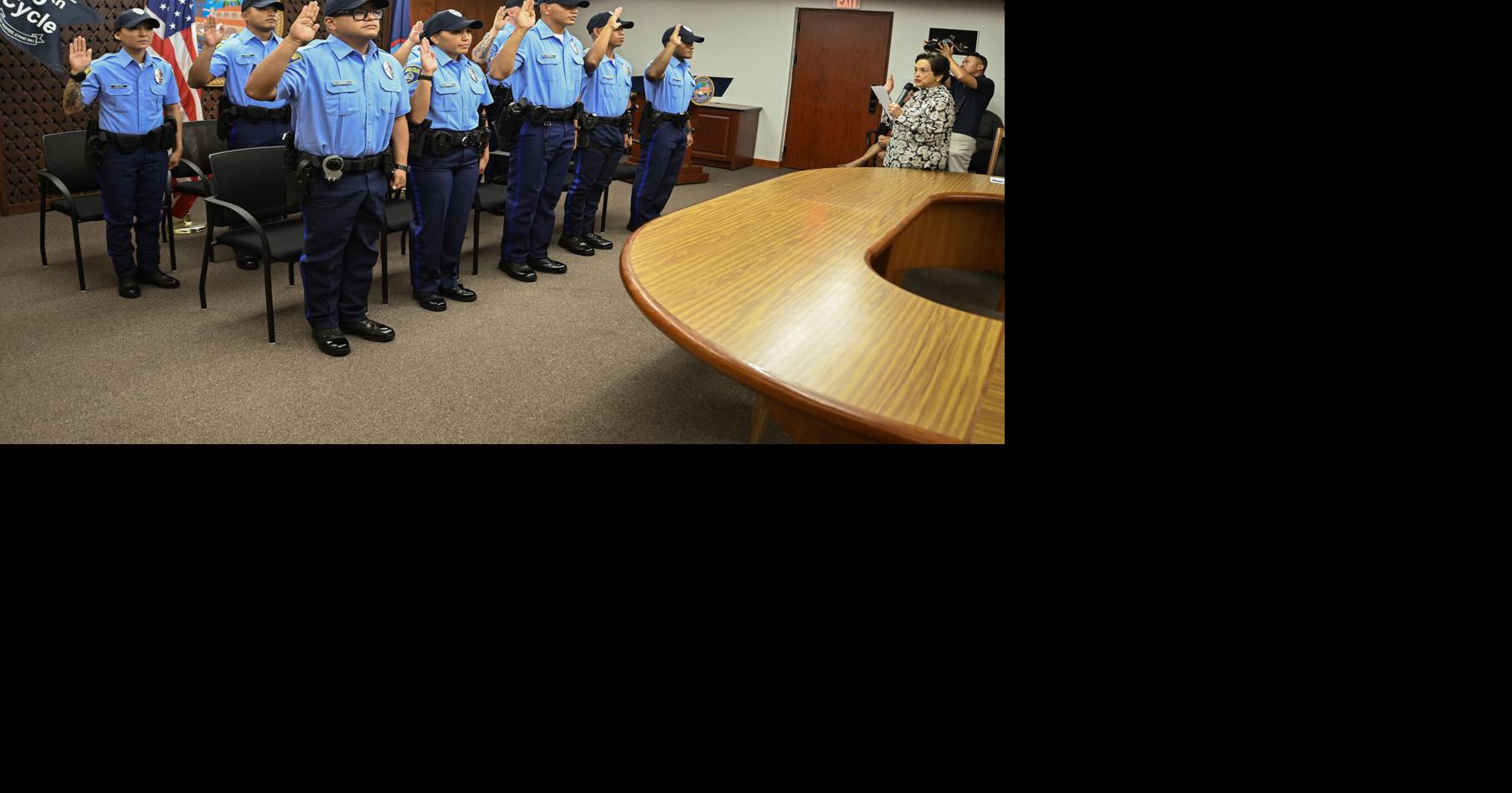 PHOTOS: Guam's latest police officer trainees take oath
