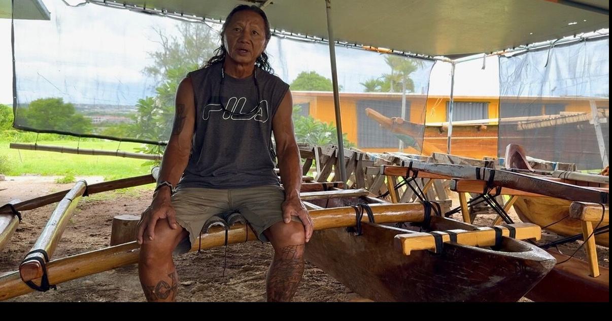After 46 days on the water, Ron Acfalle flies to Taiwan to share CHamoru seafaring knowledge