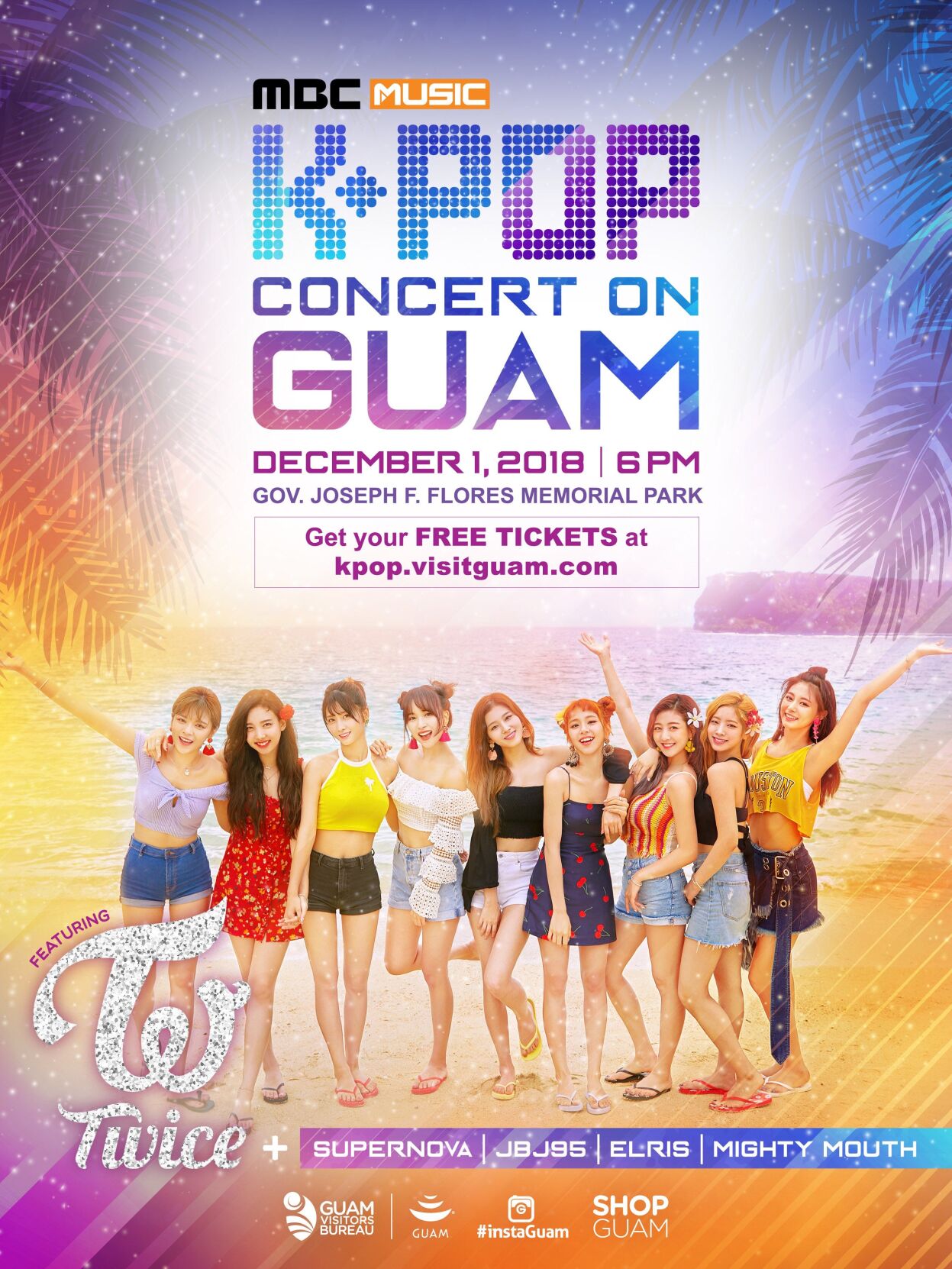 Five top K pop bands to perform free concert on Guam thousands of