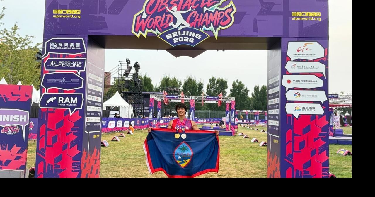 Guam's Flores brings home Gold & Silver from OCR World Championships in China