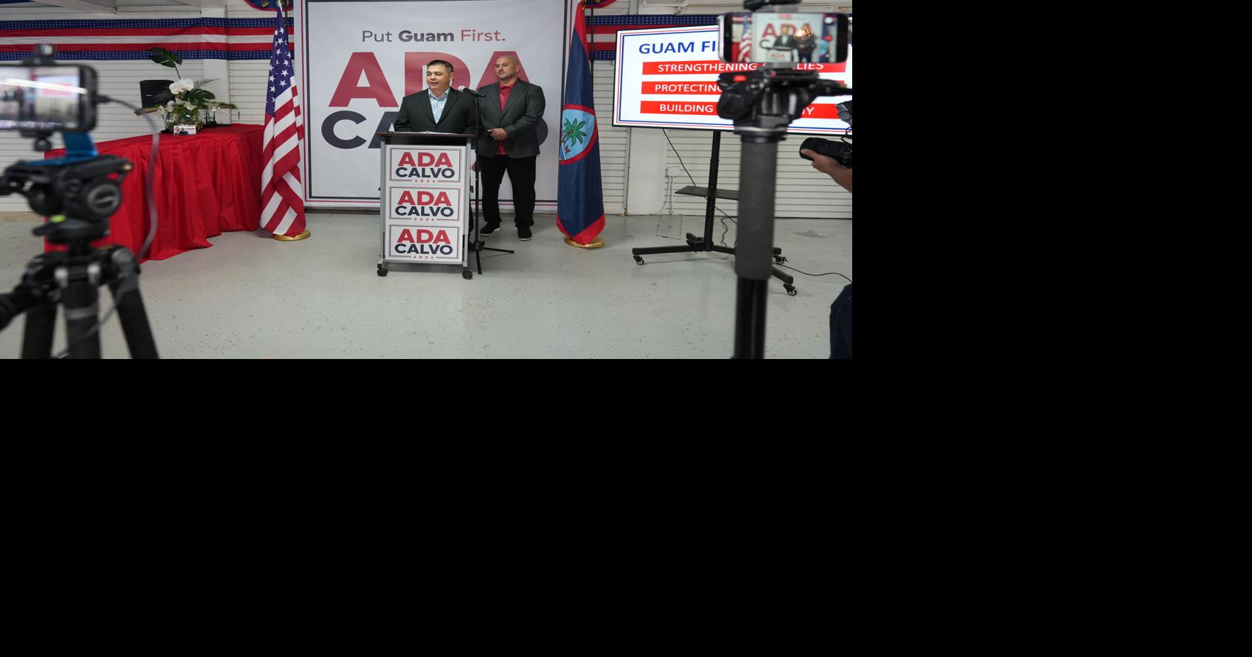 Ada-Calvo unveils 'Guam First Agenda'