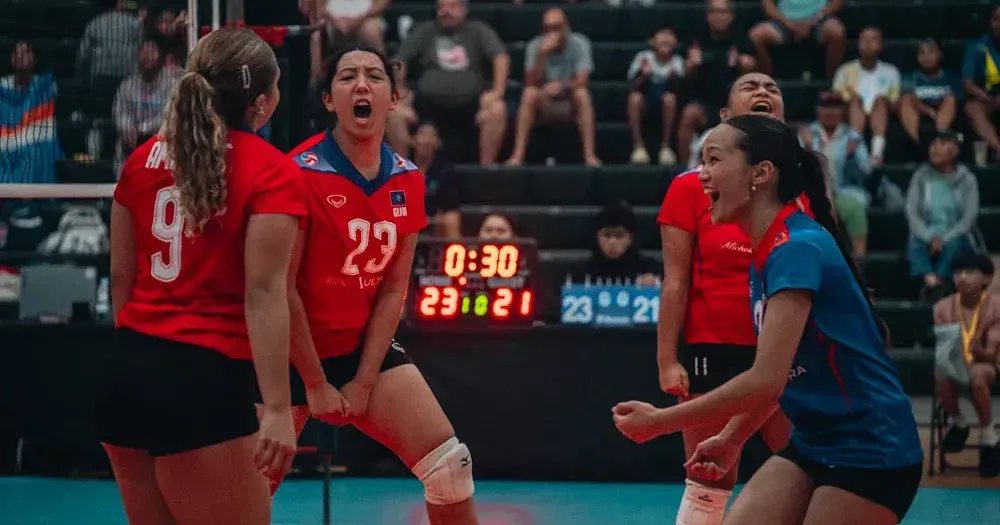 Marshall Islands players surprise Guam women in Oceania Volleyball Championships