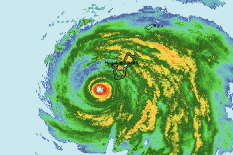 8:20 AM Sunday: Champi exits Guam's coastal waters | News
