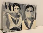 "CHamoru Lady," and "CHamoru Gentleman" by Aja Reyes