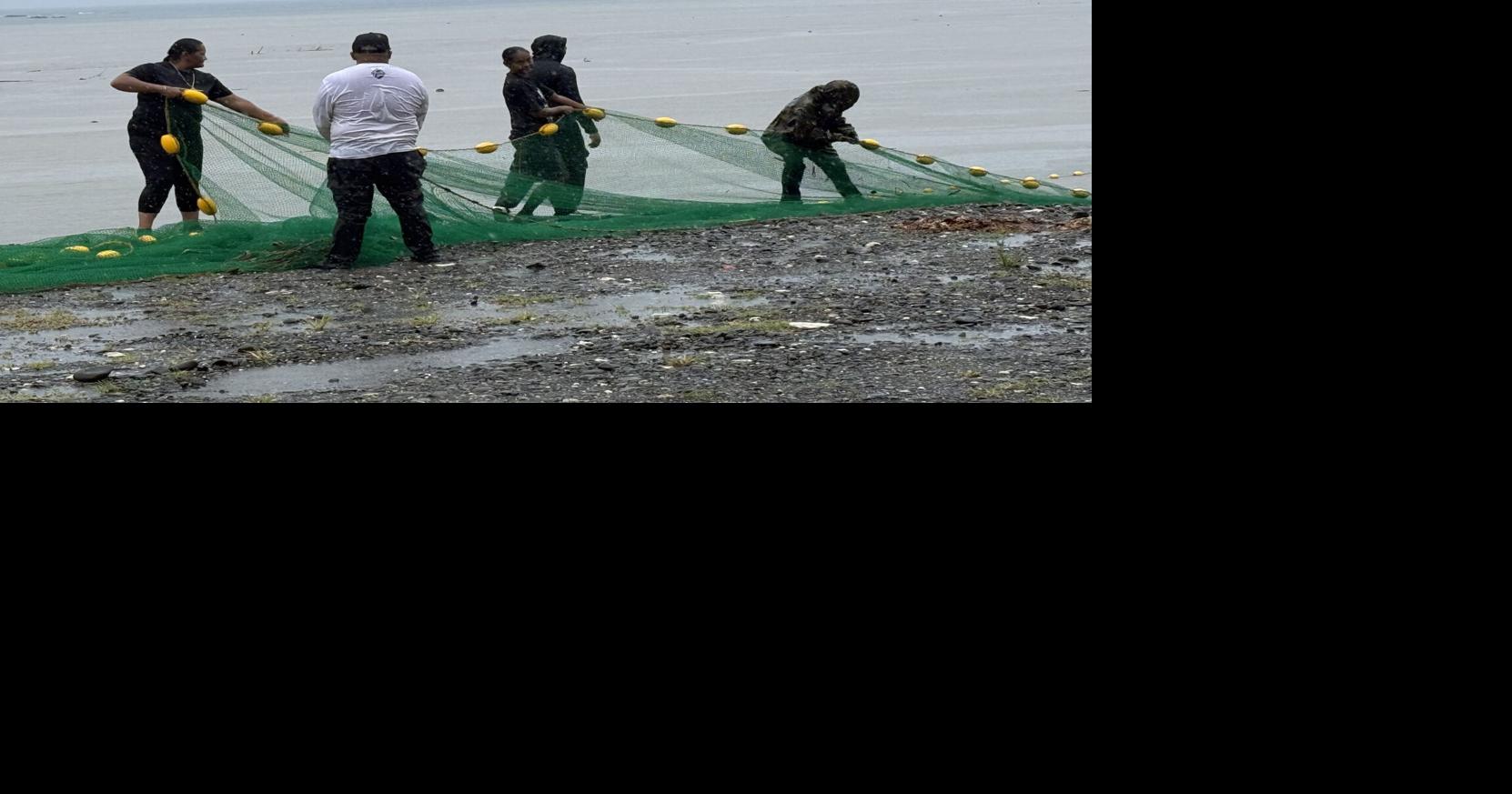 Residents attend Humåtak festival despite heavy rain