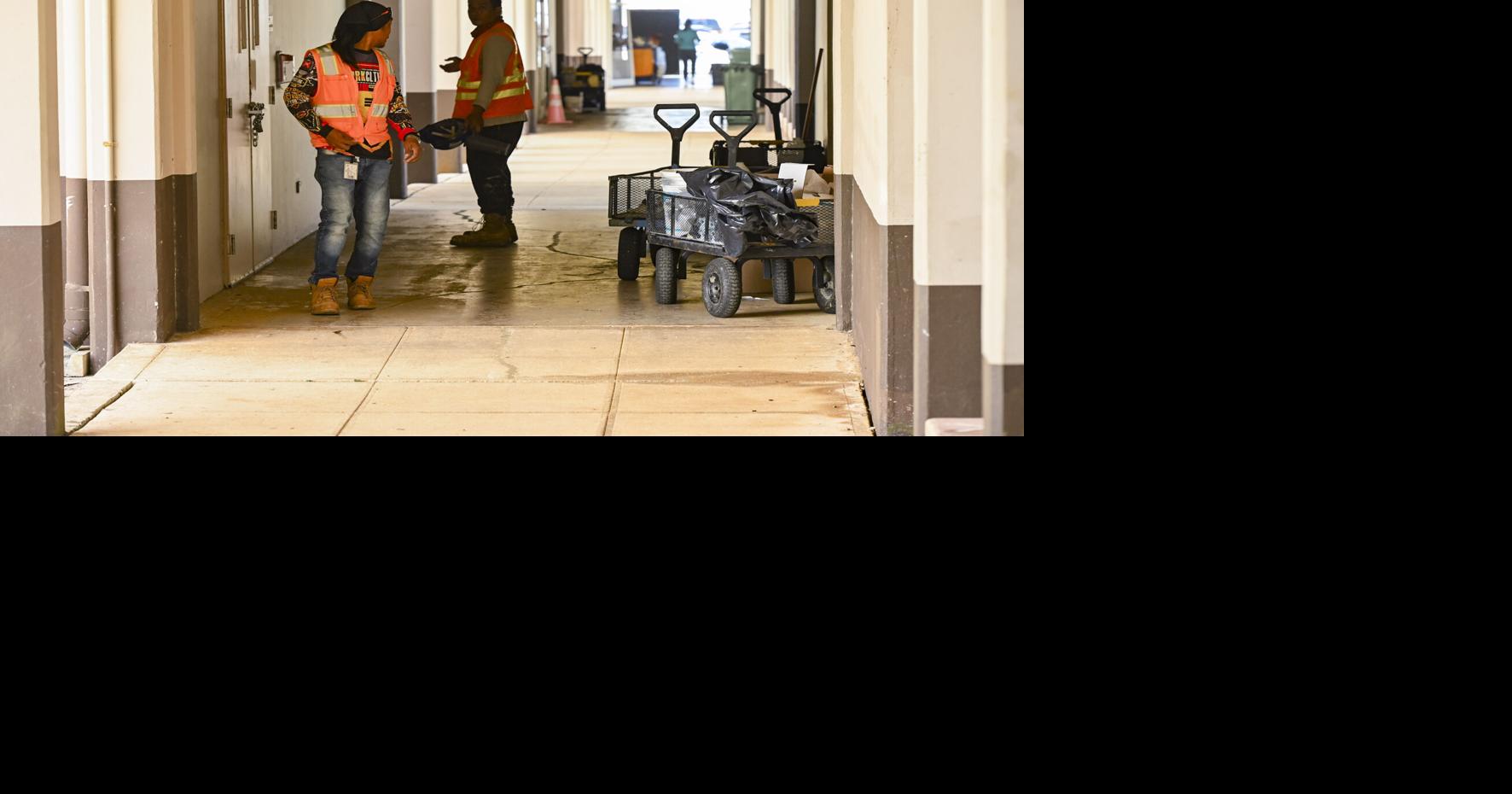 Tiyan school repairs advance as Sept. 11 inspection nears