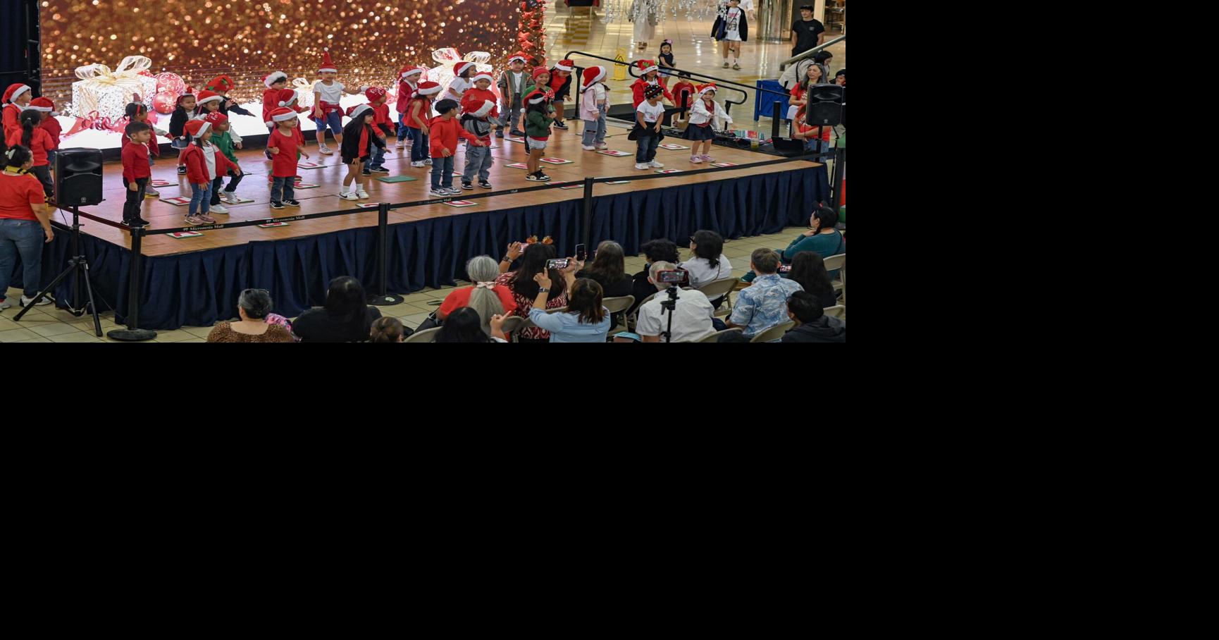 Lyndon B. Johnson Elementary students share their holiday spirit