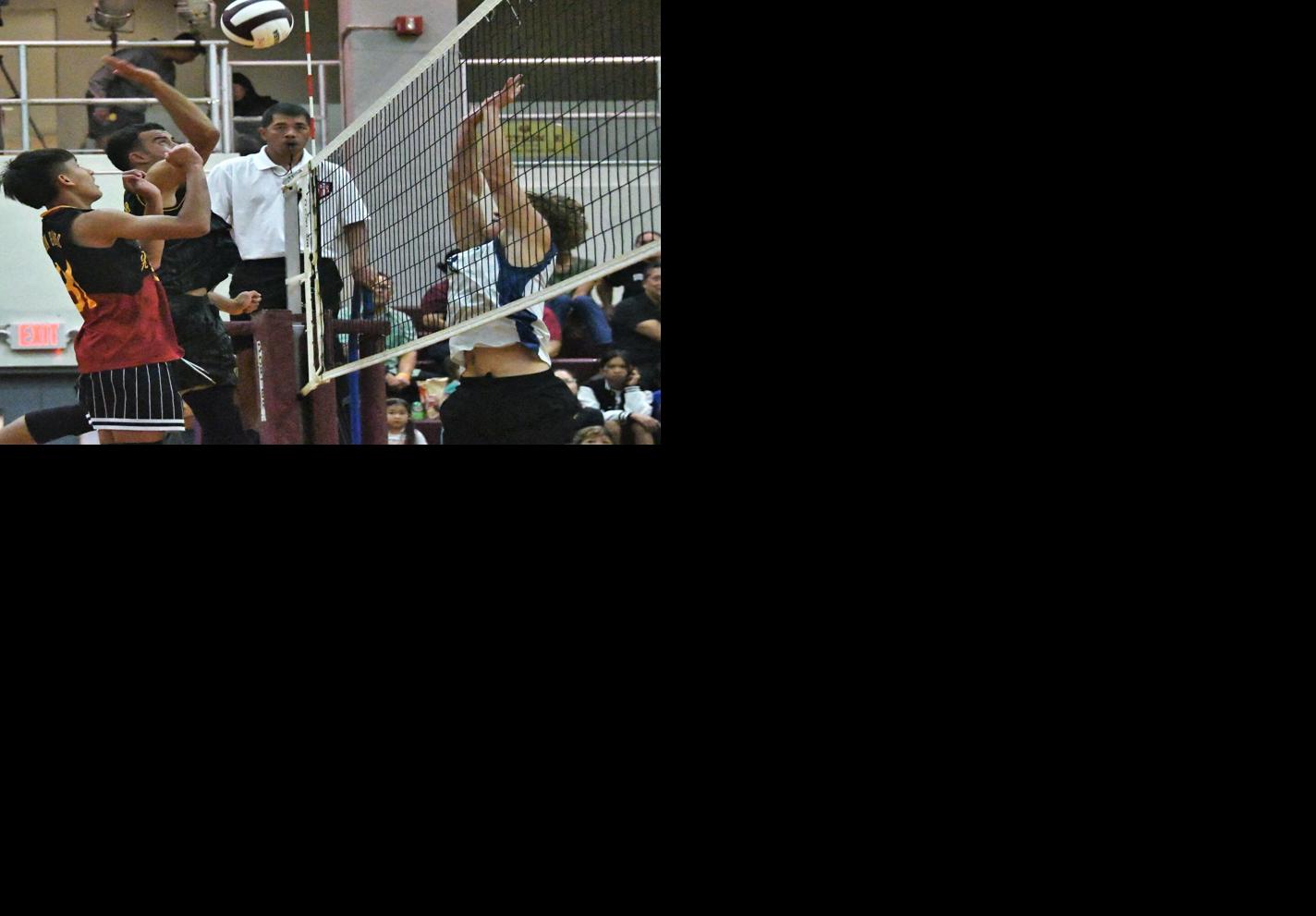 Friars bounce back, clip Eagles in boys volleyball opener Sports