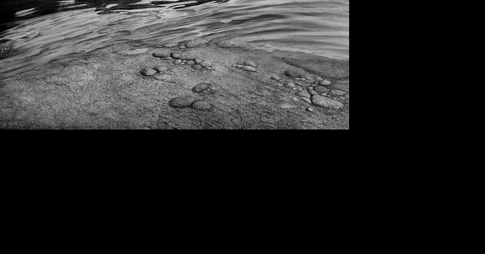 Merc Tenorio's solo art exhibit, /liminal/, opens at 5:30pm today at CAHA Gallery