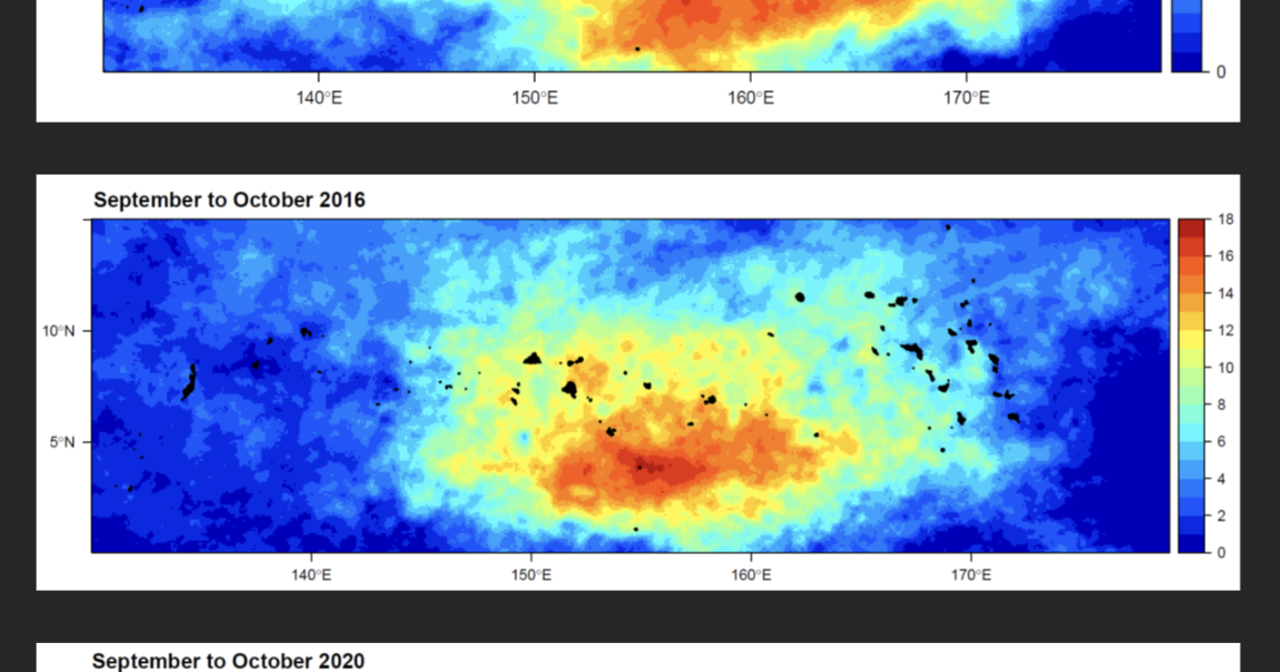 LETTER: Climate change, ocean heat stress, Micronesia reefs