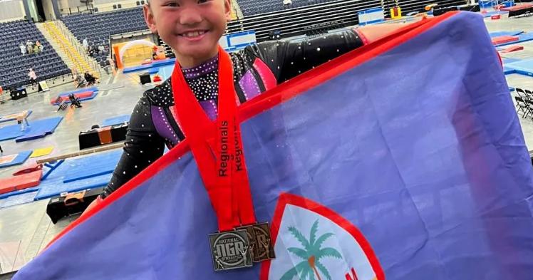 Guam gymnast shines in southern regionals